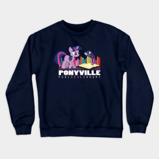 Ponyville Public Library Crewneck Sweatshirt